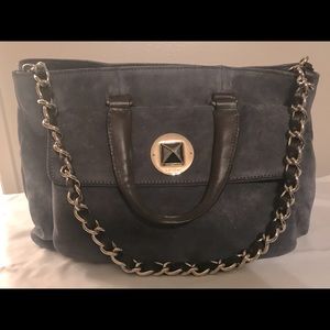 Kate Spade Gray Suede Tote